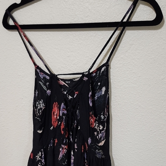 Floral Black Dress - Picture 9 of 12